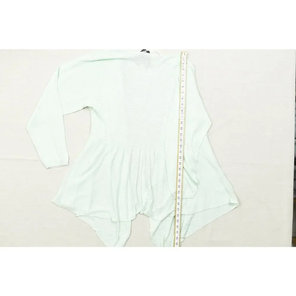 Torrid NWT Moonlight Jade Green Open Front Drape Cardigan Sweater Size 3 3X 22-2 - Picture 6 of 8